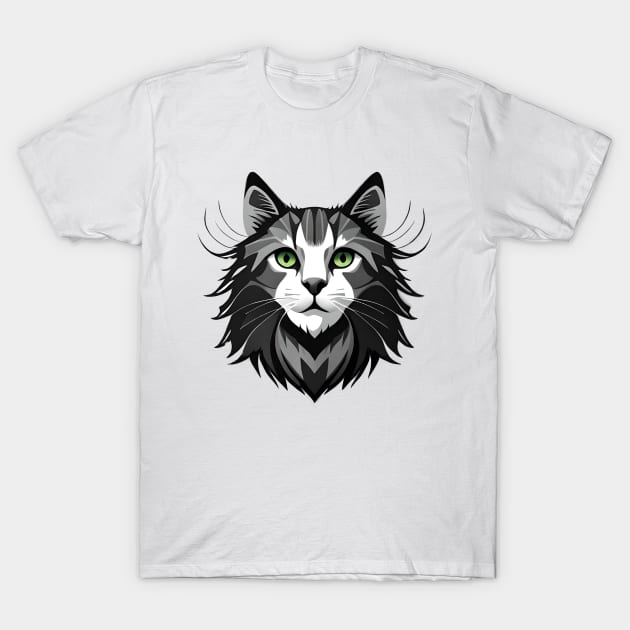 cat T-Shirt by Gynstyle